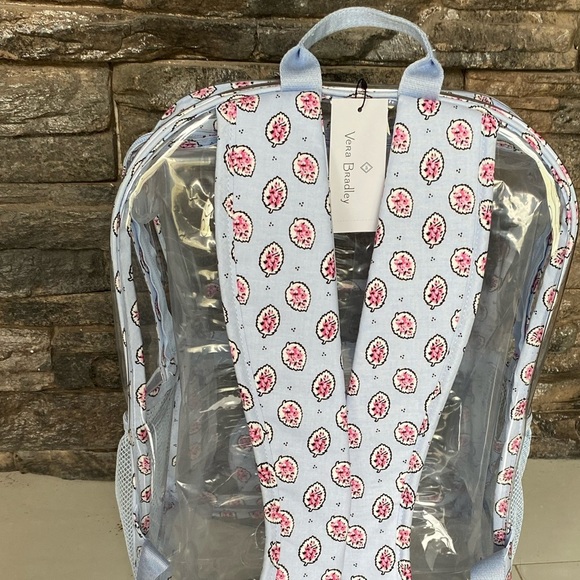 🚨🚨🛑SOLD🛑 🩵NEW🩵. VERA BRADLEY CLEARLY COLORFUL BACKPACK SET - Picture 4 of 8
